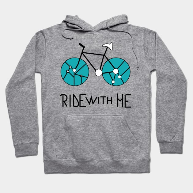 Ride with me Hoodie by CocoDes